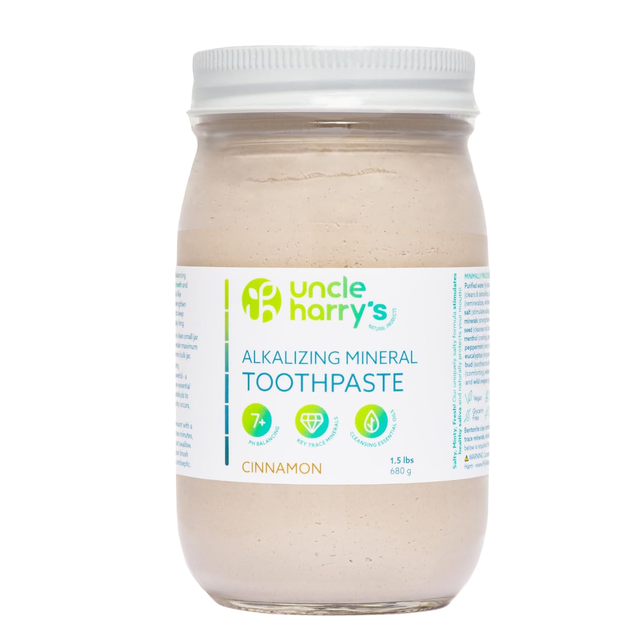 Uncle Harry's Remineralizing Toothpaste