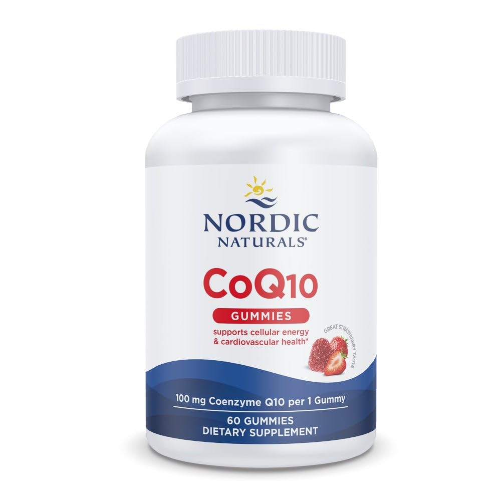 Nordic Naturals CoQ10 Supplement | Cellular Energy Support

