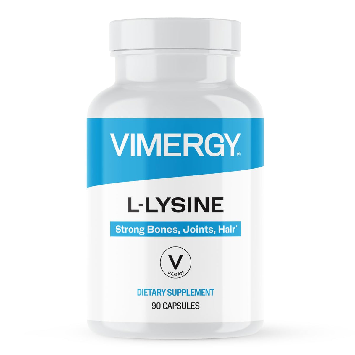 Vimergy L-Lysine Supplement – Vegan, Non-GMO, Gluten-Free