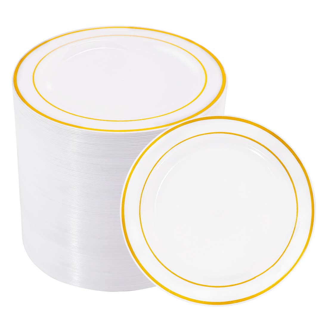 bUCLA Disposable Plates Premium Party Tableware