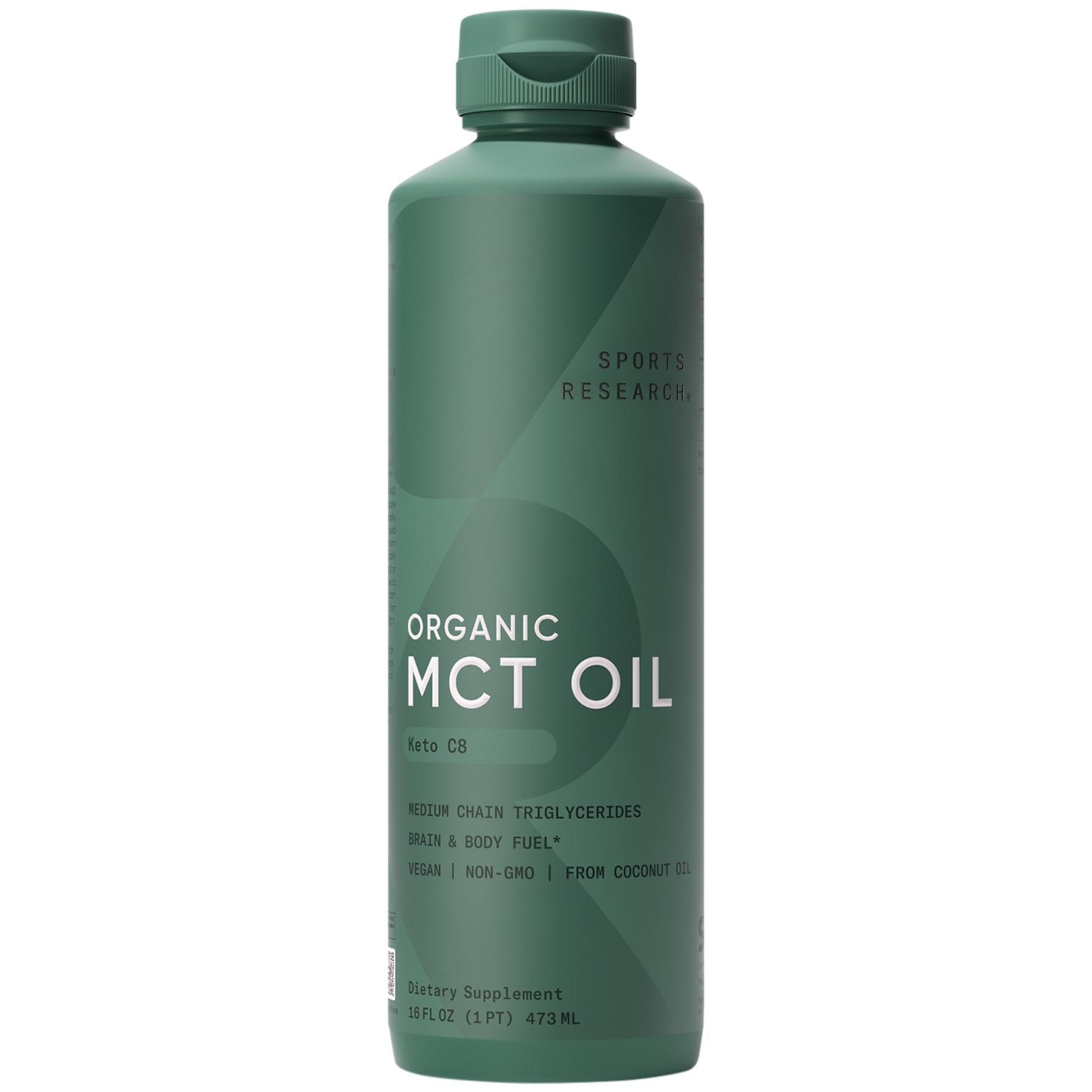 Sports Research MCT Oil Organic C8 & C10 from Coconut