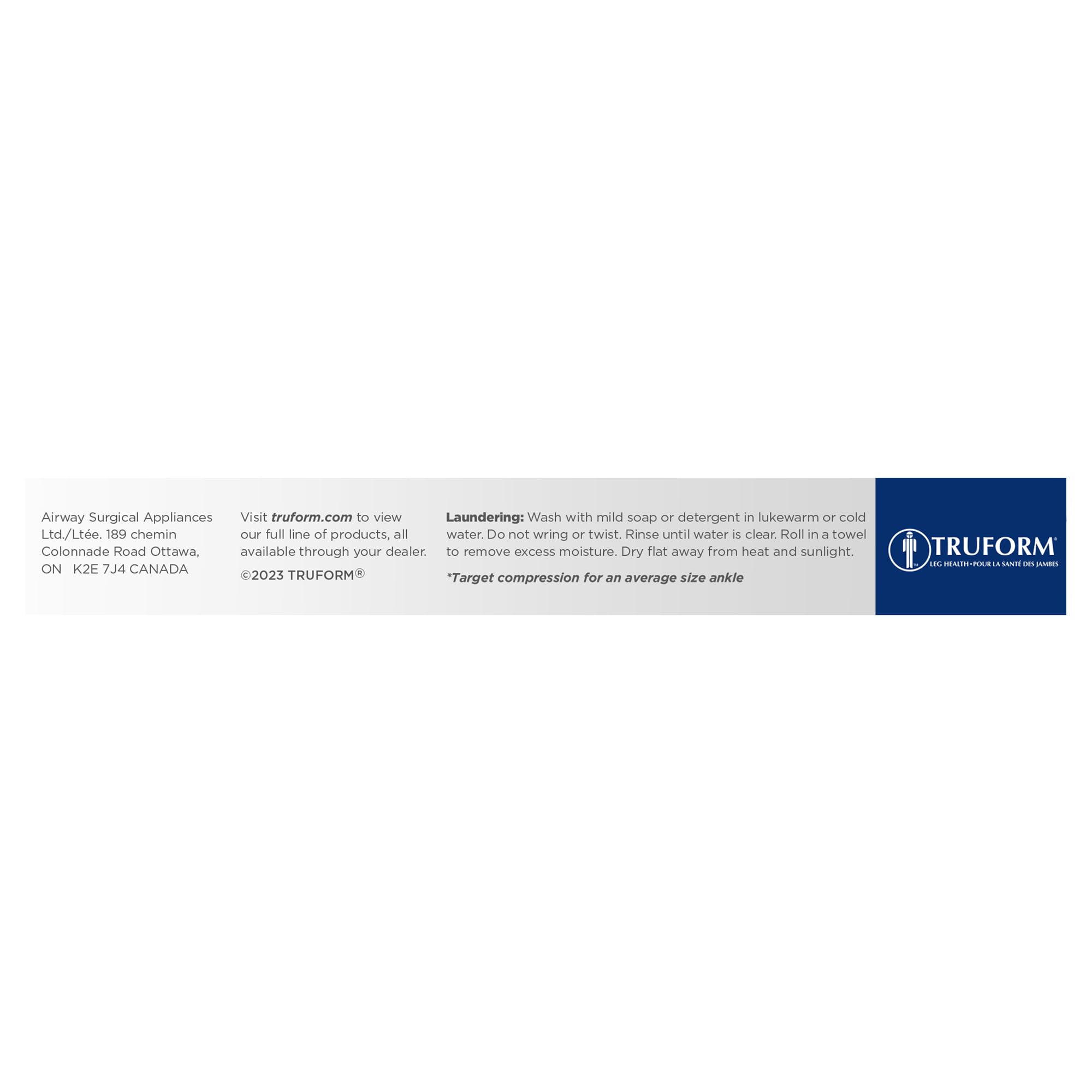 Truform 8868 Medical Support Hose - Unisex 20-30 mmHg

