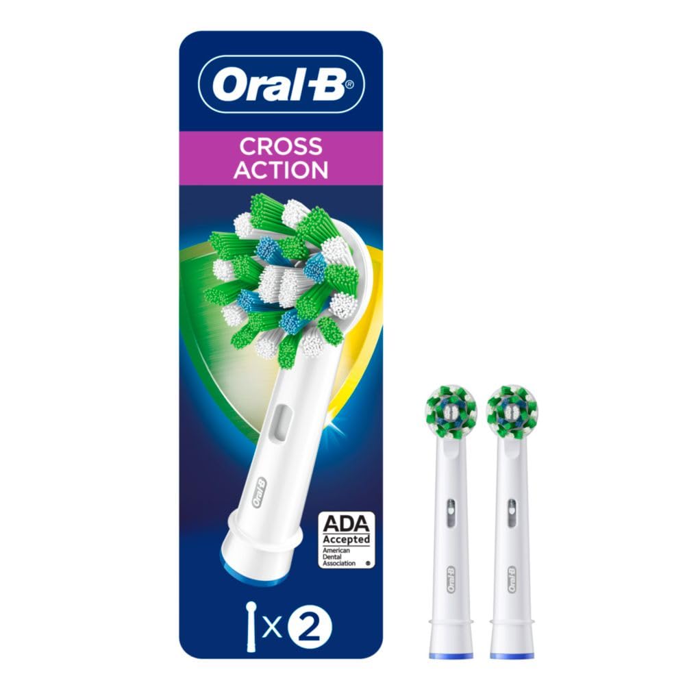 Oral-B Cross Action Replacement Brush Heads for Electric Toothbrush