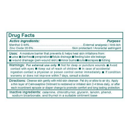 Calmoseptine Ointment Tube for Skin Irritations


