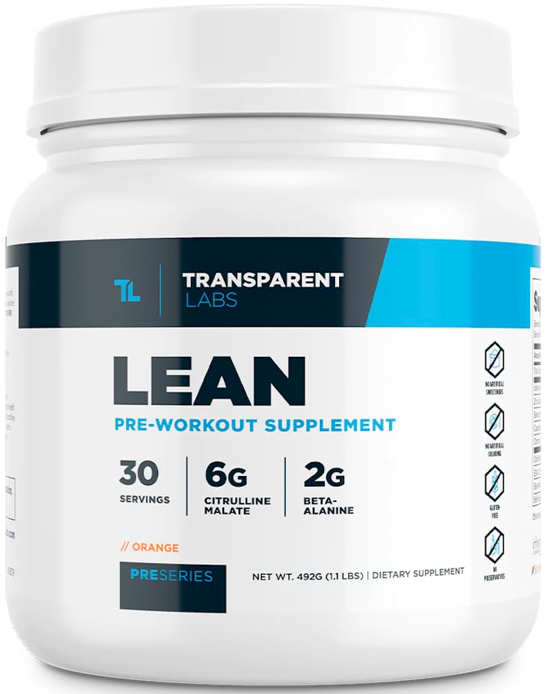 Transparent Labs Lean Pre-Workout - Body Recomposition