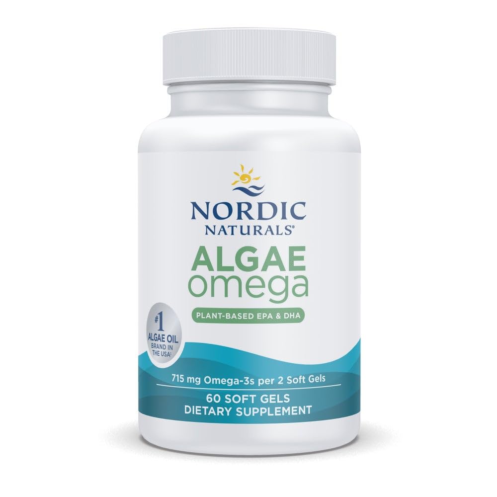 Nordic Naturals Algae Omega Vegan Omega-3 Soft Gels