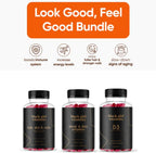 Black Girl Vitamins Hair Skin Nails Vitamin D & Multivitamin

