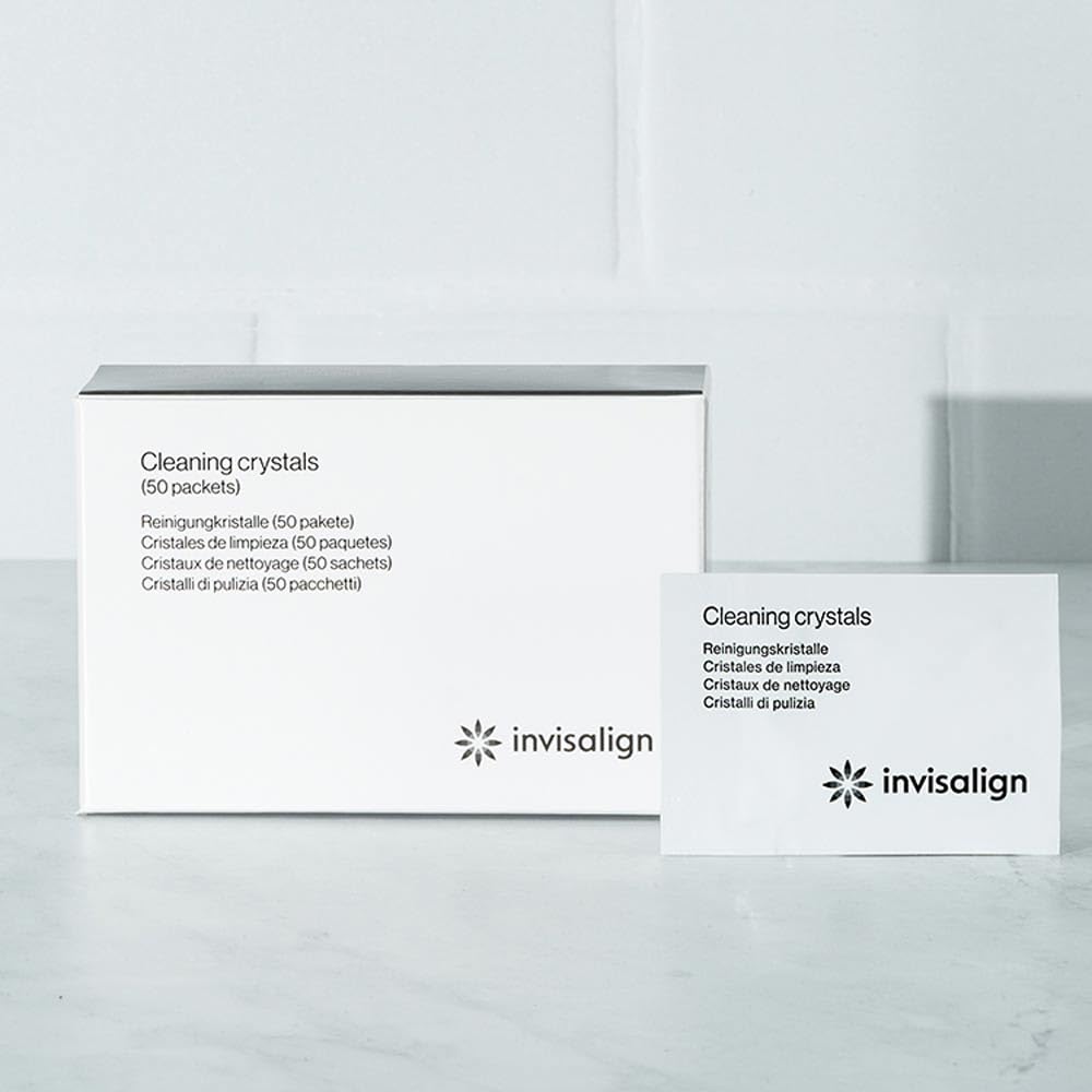 Invisalign Cleaning Crystals for Clear Aligners and Retainers

