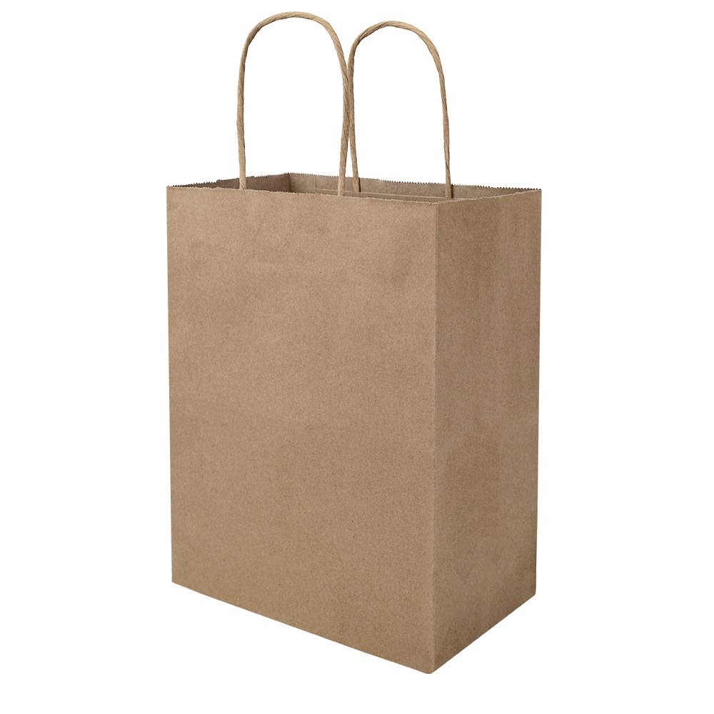 Kraft Paper Gift Bags with Handles | bagmad Eco-Friendly

