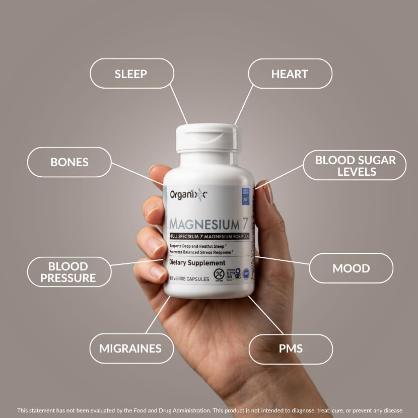 Organixx Magnesium Glycinate Complex for Sleep & Wellness

