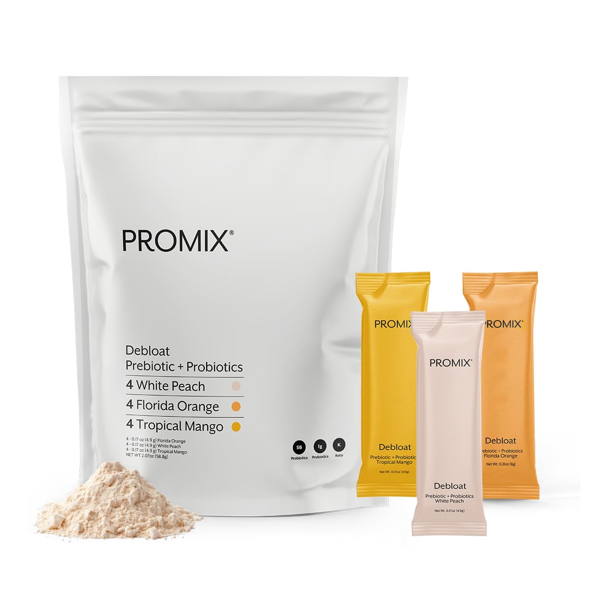 ProMix Nutrition Debloat: Prebiotic & Probiotic Immune Support