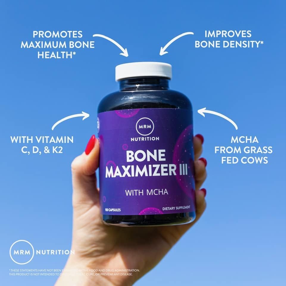 MRM Bone Maximizer III - MCHA Calcium with D3 & K2 MK-7

