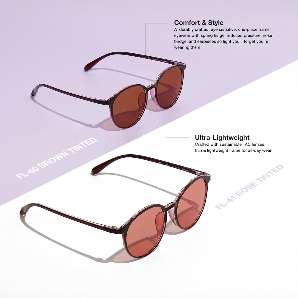 BRADDELL Glasses for Glare Reduction - Eye Comfort

