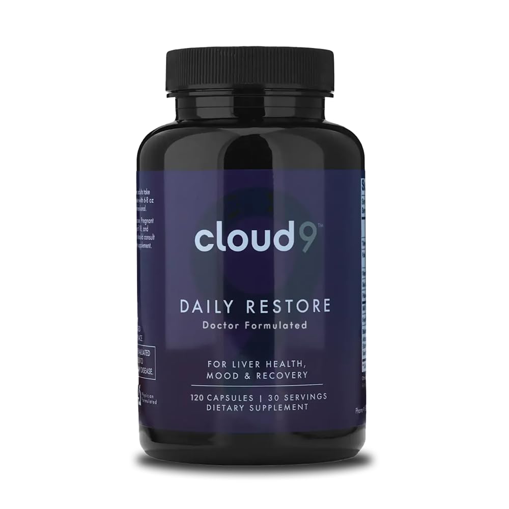 Cloud9 Daily Restore Liver Detox & Recovery Supplement

