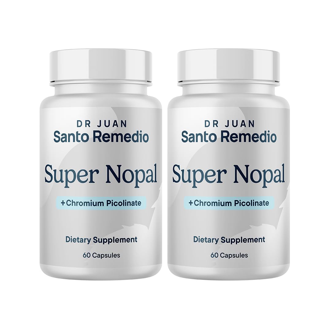 Santo Remedio Super Nopal Exclusive Formula Dietary Supplement, Plant-Based