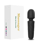 Mini Massager Wand Water-Resistant, 10 Modes

