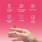 Biotin Gummies for Hair, Skin & Nails - 5,000 mcg Vegan

