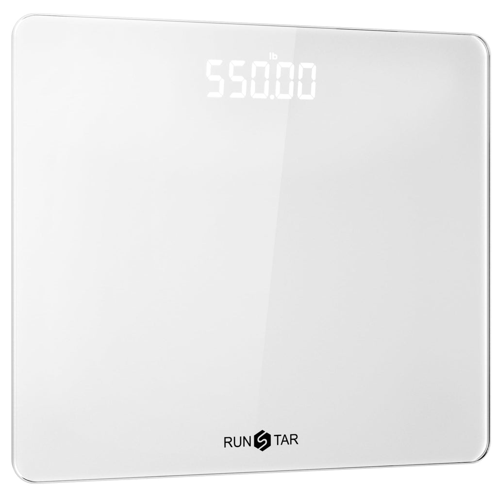 RunStar Bathroom Digital Scale with Ultra-Wide Platform