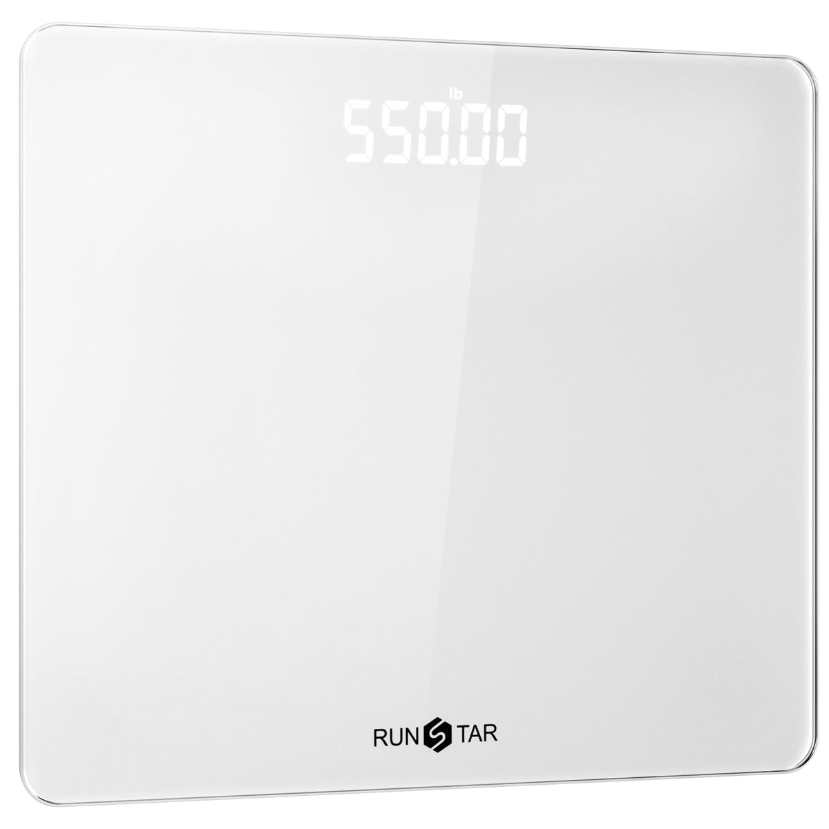 RunStar Bathroom Digital Scale with Ultra-Wide Platform