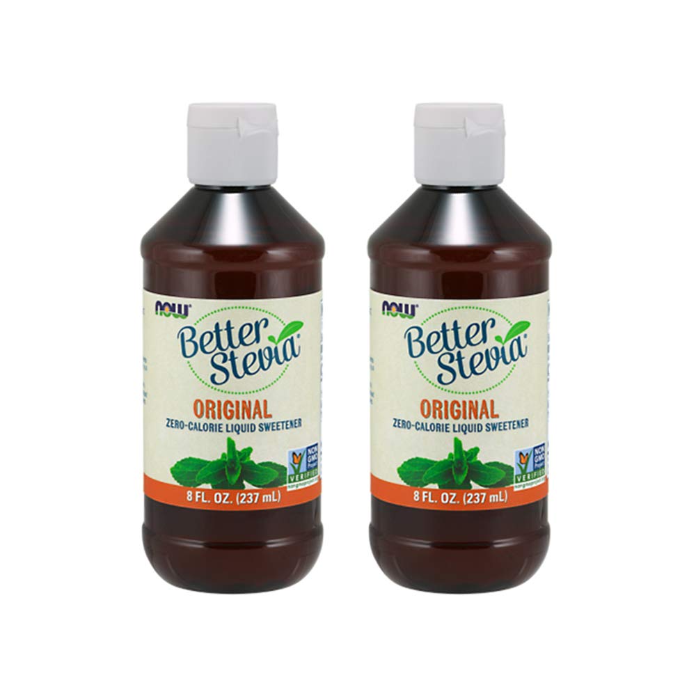 NOW Foods Stevia Liquid Extract – Zero-Calorie Sweetener

