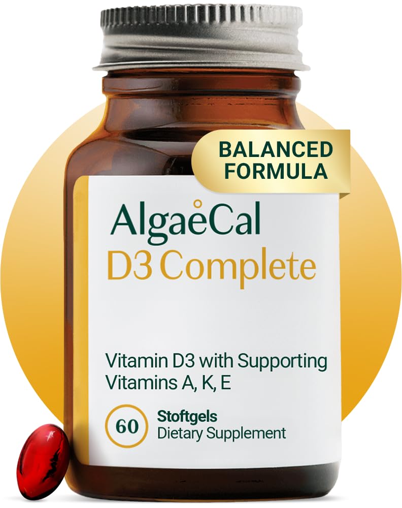 ALGAECAL D3 Complete - Immune & Bone Health with K2 A E

