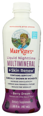 MaryRuth's Nighttime Multimineral + Skin Renew with Sepitone

