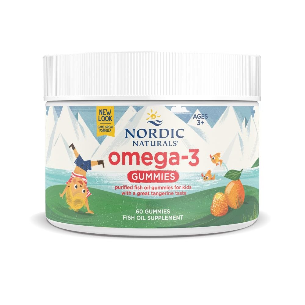Nordic Naturals Omega-3 Gummies Tangerine with EPA & DHA