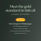 New Chapter Wholemega Wild Alaskan Fish Oil 2000 mg

