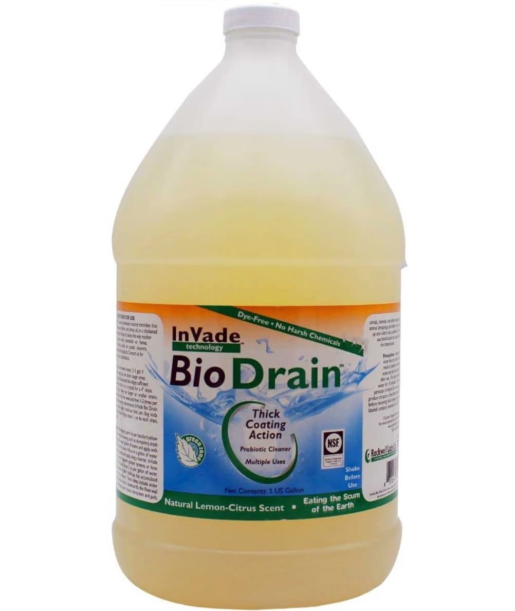 InVade Bio Drain Cleaner | Microbial Drain Odor Control

