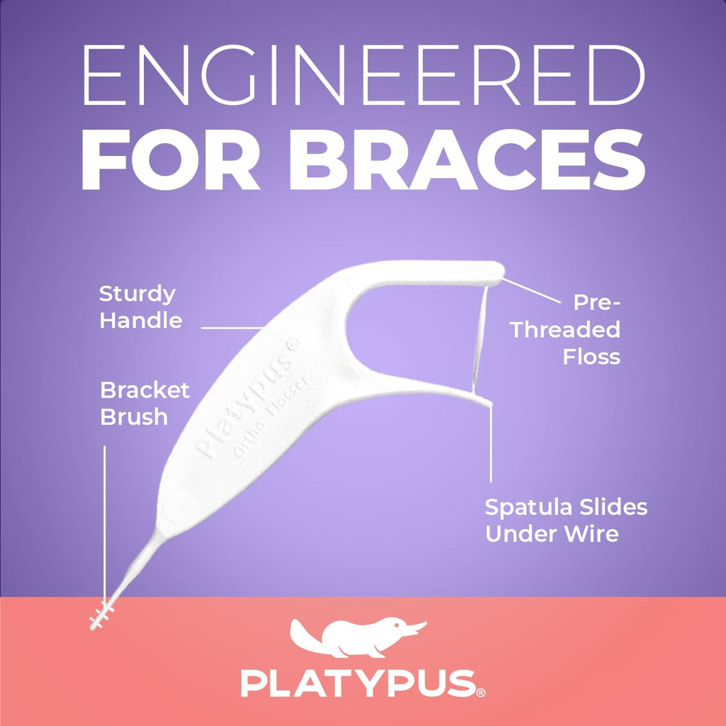Platypus Orthodontic Flossers for Braces | Safe & Efficient

