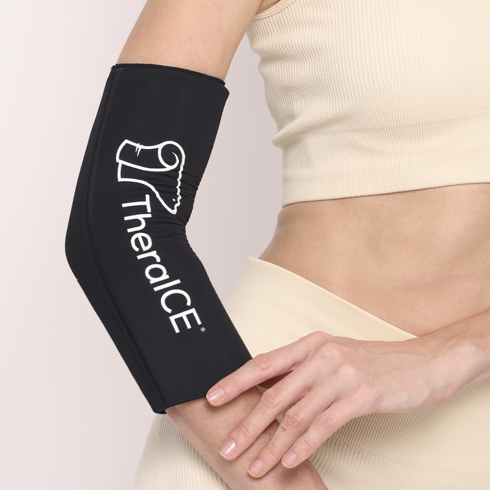 TheraICE Elbow Ice Pack Wrap for Injury - Cold Therapy

