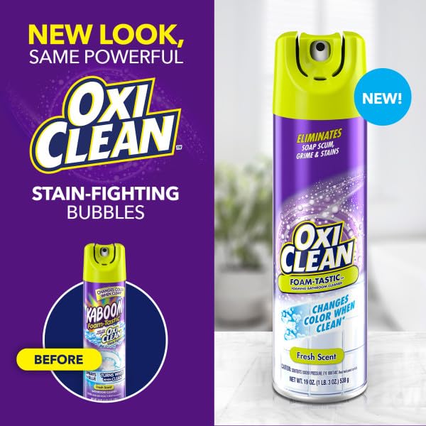 Kaboom Foam-Tastic Bathroom Cleaner with OxiClean

