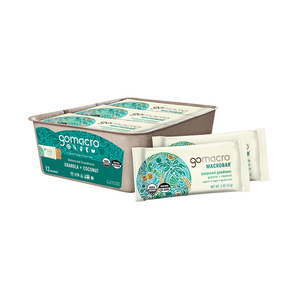 GoMacro MacroBar Vegan Protein Bars
