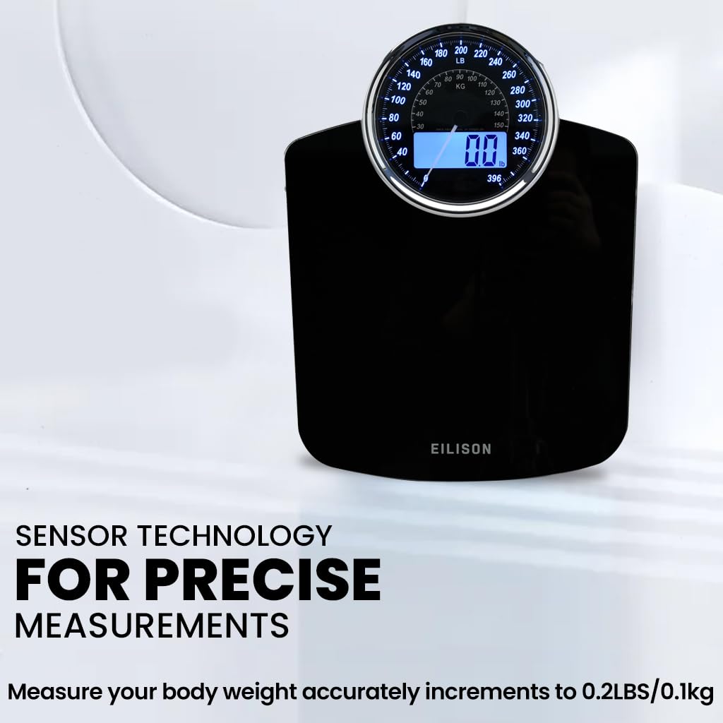 EILISON Weighing Scale - 2-in-1 Digital & Analog

