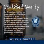 Wiley’s Easy Swallow Minis Wild Alaskan Fish Oil Omega-3

