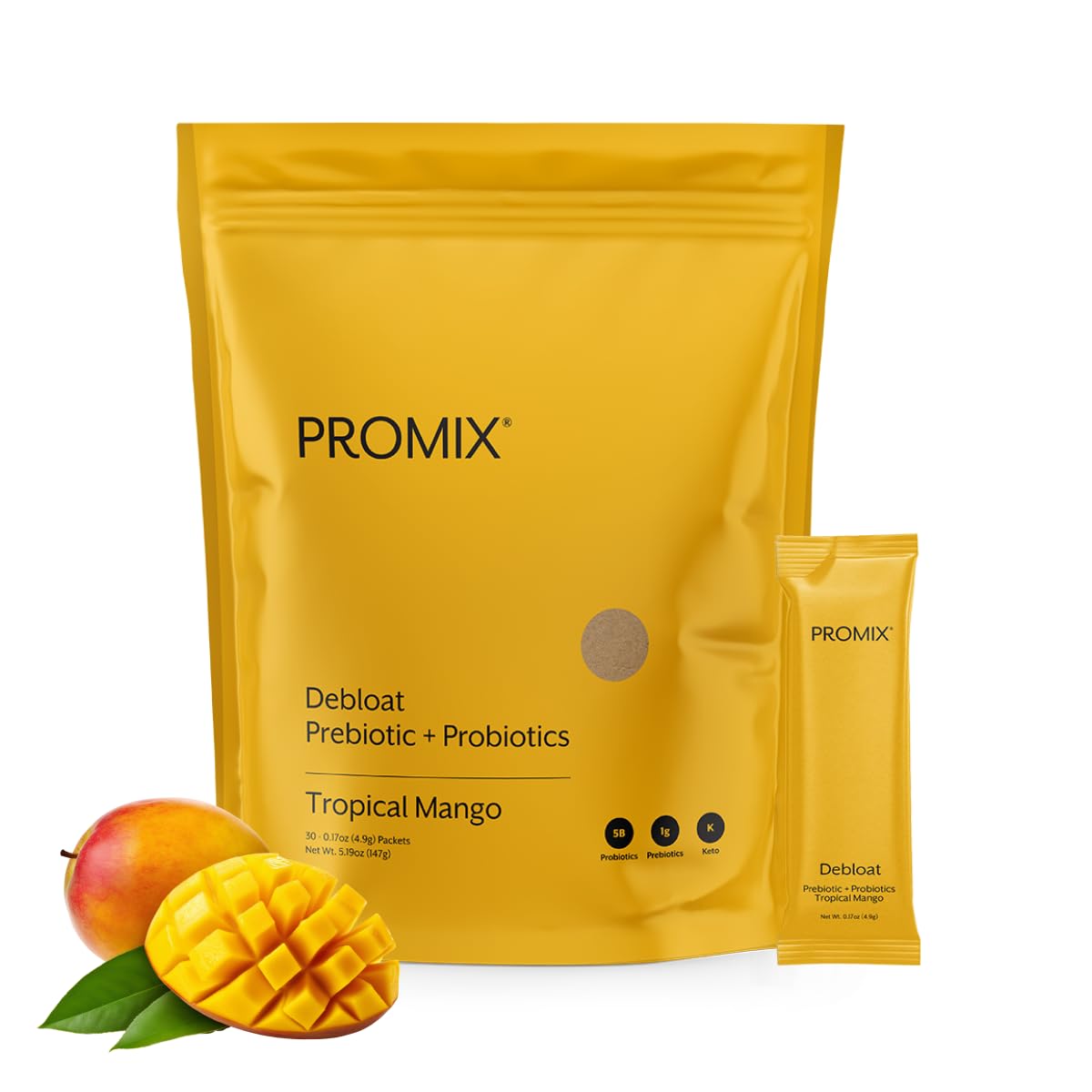 ProMix Nutrition Debloat: Prebiotic & Probiotic Immune Support