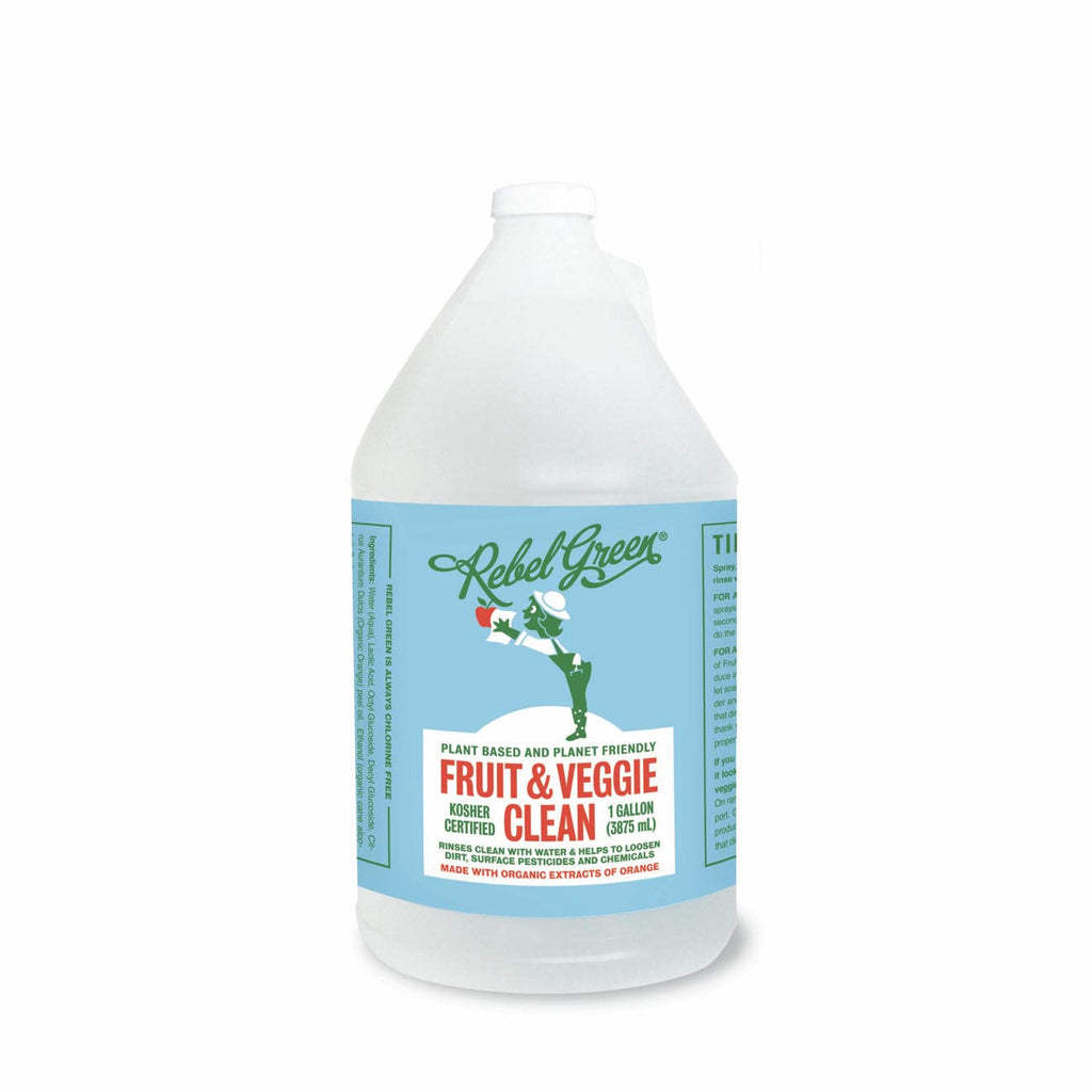 Rebel Green Fruit & Veggie Clean — Plant-Based Produce Wash