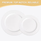 AOZITA Premium Heavy Duty Disposable Plates | Party & Events

