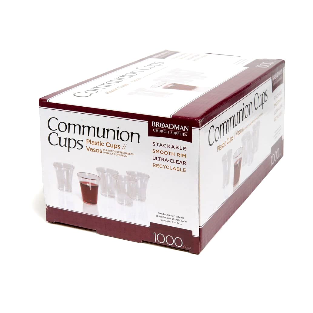 Broadman Church Supplies Plastic Communion Cups

