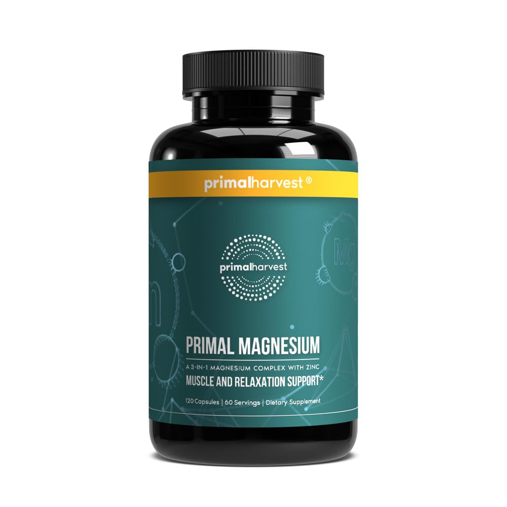Magnesium Complex by Primal Harvest with Zinc

