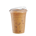 GUSTO Plastic Cups with Lids – Disposable Iced Drink Cups

