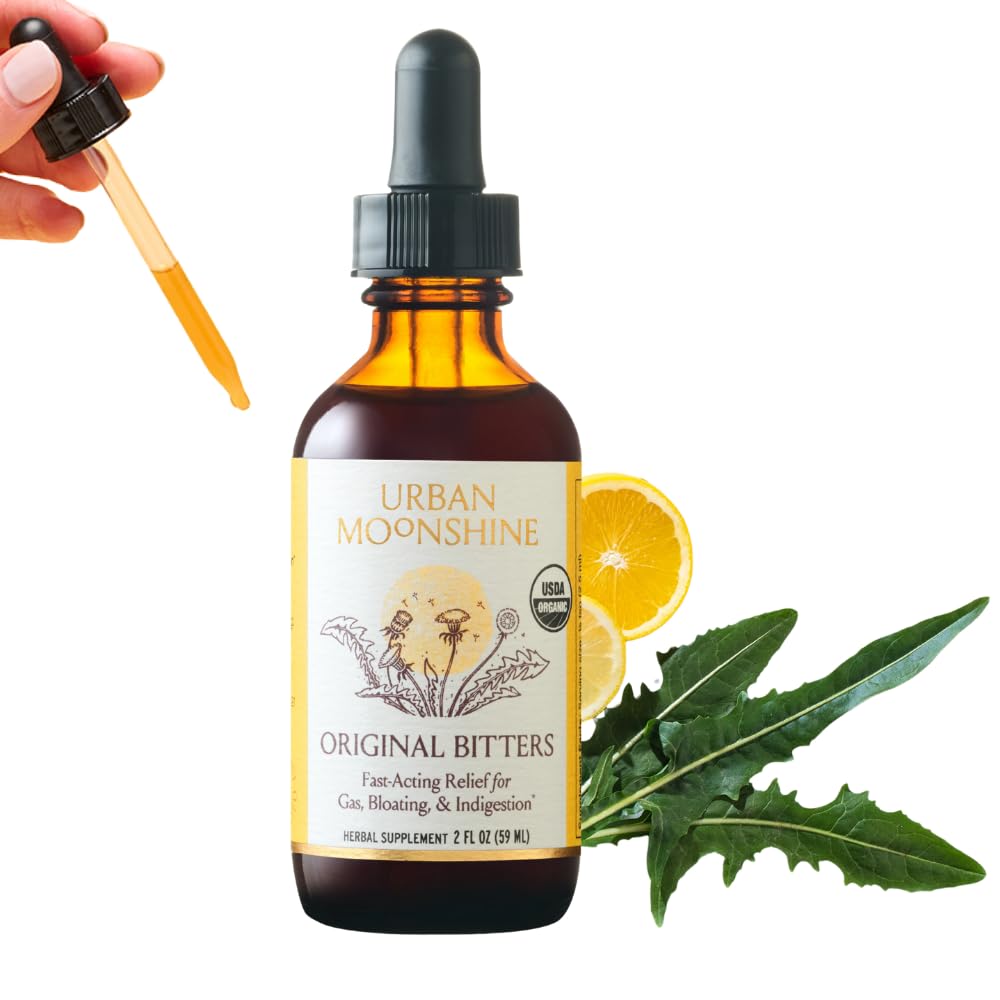 Urban Moonshine Digestive Bitters for Gut Health | Organic

