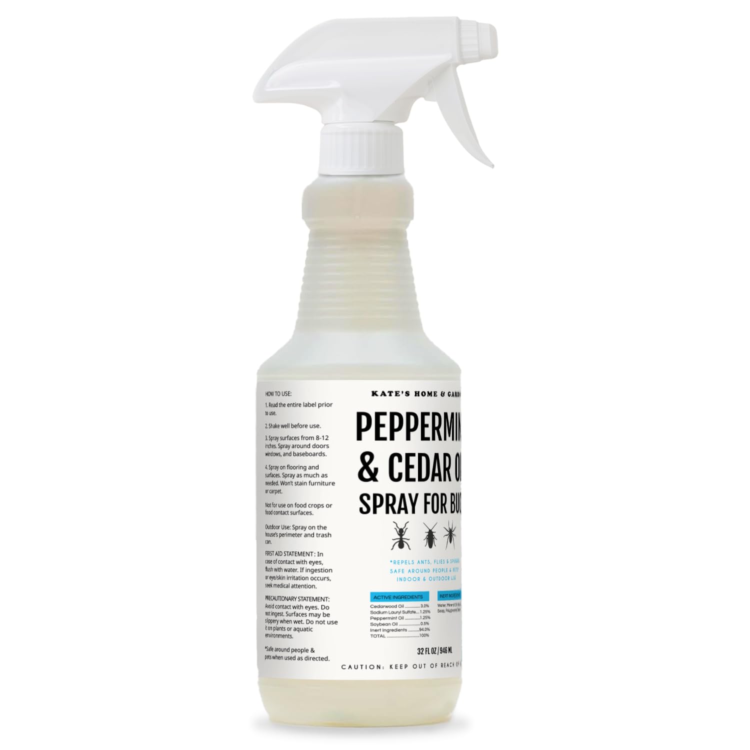 Peppermint Cedar Oil Bug Spray Kate's Home & Garden

