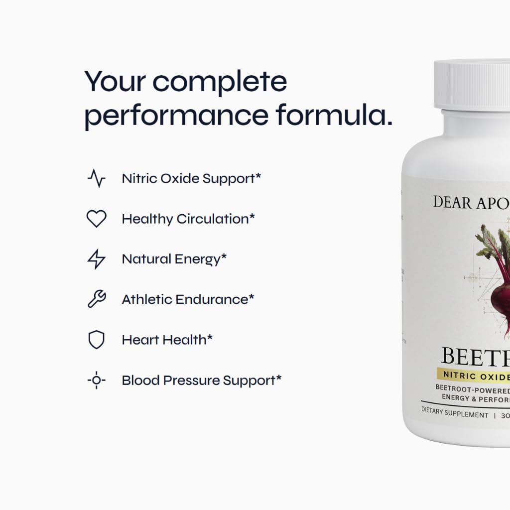 Beetroot Supplement for Nitric Oxide Support

