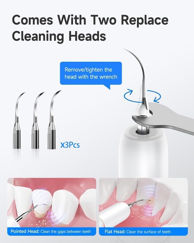 RELACS Plaque Remover for Teeth with LED Light

