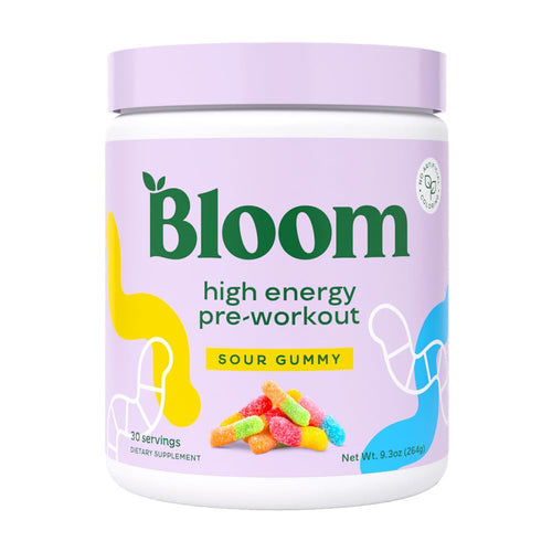 Bloom Nutrition High Energy Pre Workout with Beta-Alanine