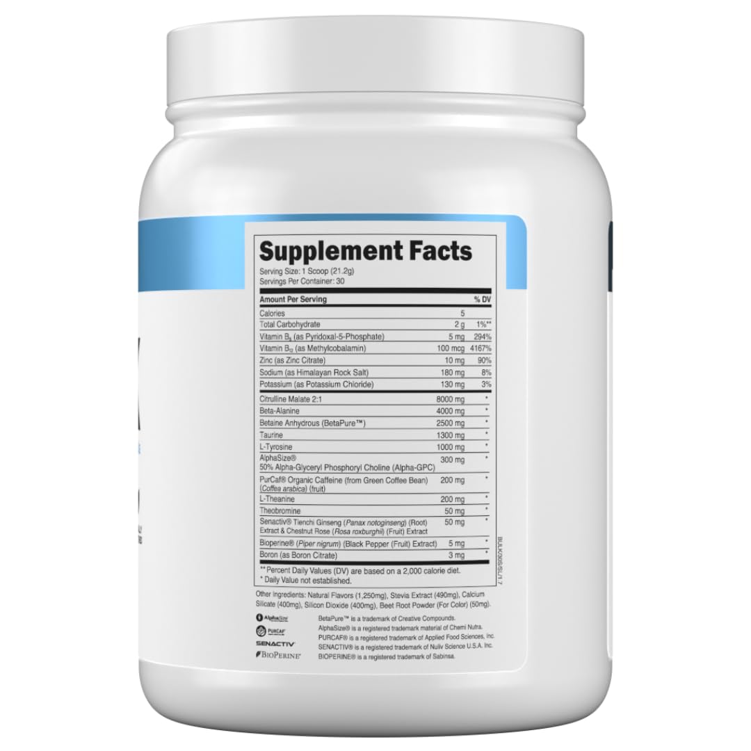 Transparent Labs Bulk Pre-Workout Powder


