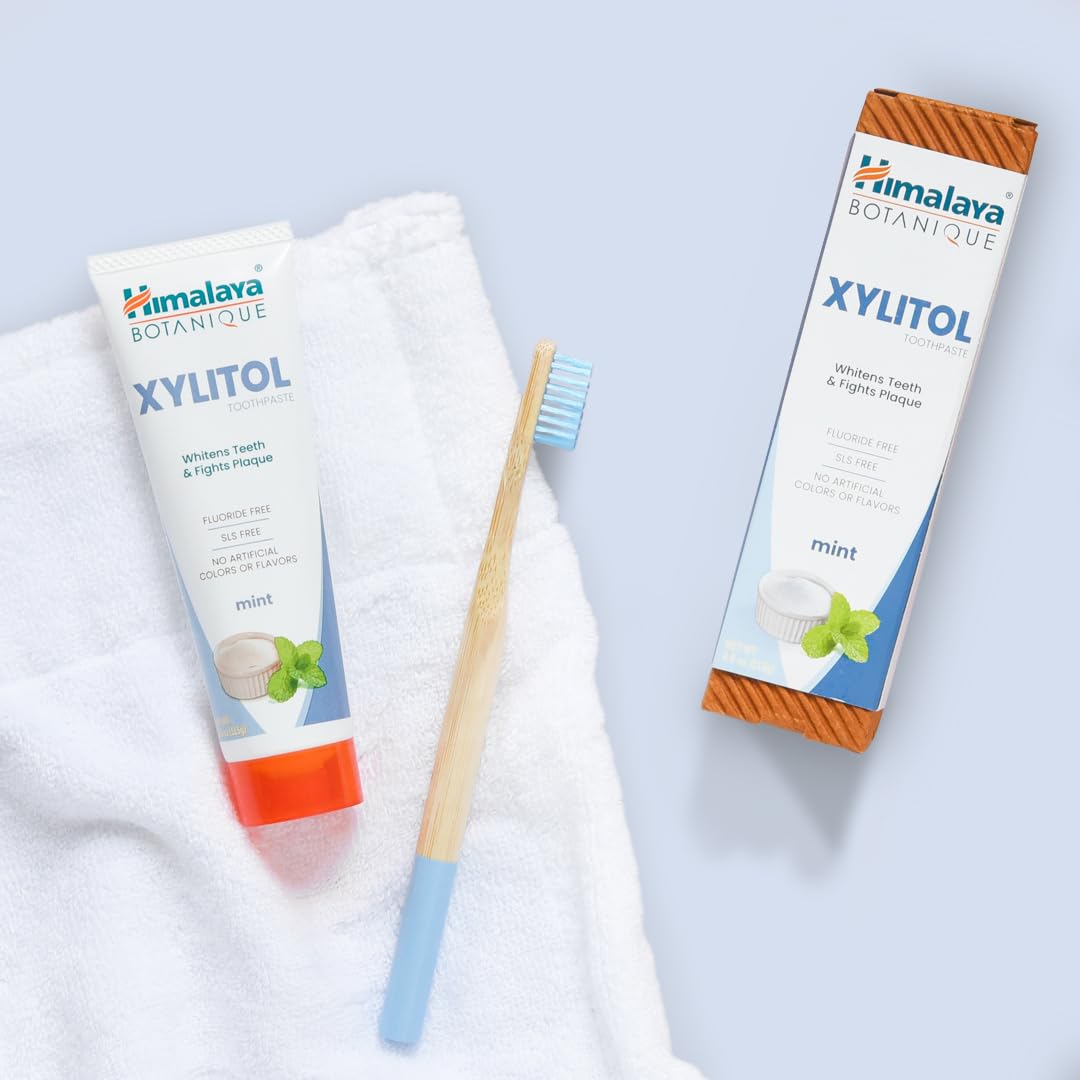 Himalaya Botanique Toothpaste Whitening Antiplaque Xylitol

