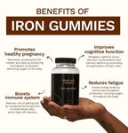 Black Girl Vitamins Iron Gummies | Gluten Free USA Made

