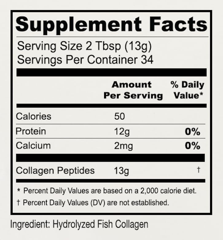 Hydrolyzed Marine Collagen Peptides by Anthony's - Gluten Free

